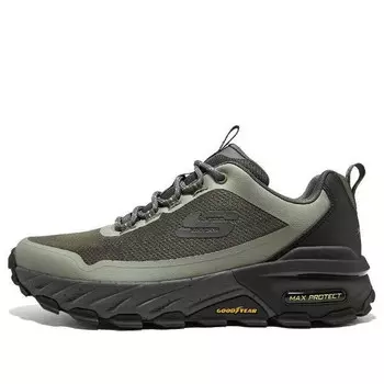 Кроссовки max protect-liberated 'olive green' Skechers, зеленый