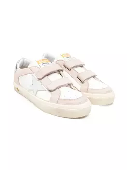 Кроссовки May School Golden Goose Kids, розовый