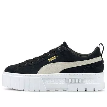 Кроссовки mayze 'black white' Puma, черный