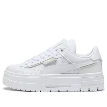 Кроссовки mayze crushed leather 'white' Puma, белый