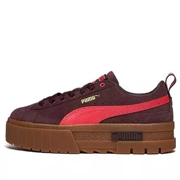 Кроссовки mayze gum 'fudge' Puma, красный
