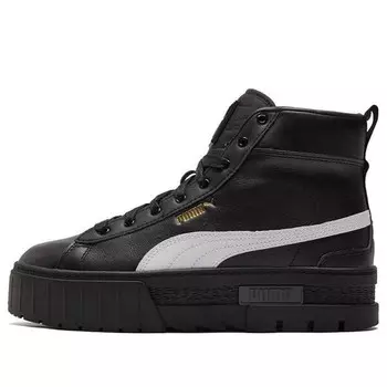 Кроссовки mayze mid 'black white' Puma, черный
