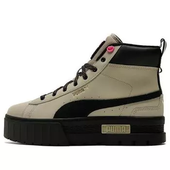 Кроссовки mayze mid wtr sneakers khaki Puma, хаки