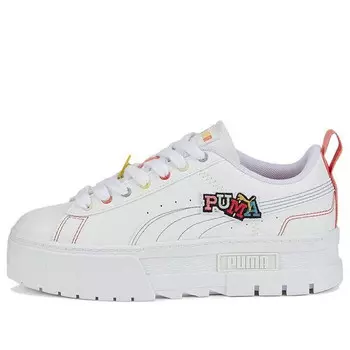 Кроссовки mayze 'pierced - white multi' Puma, белый