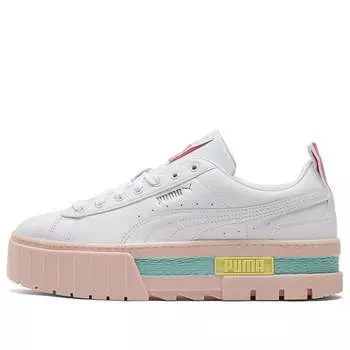 Кроссовки mayze pop 'white pink' Puma, белый