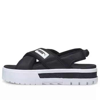 Кроссовки mayze sandal 'black white' Puma, черный