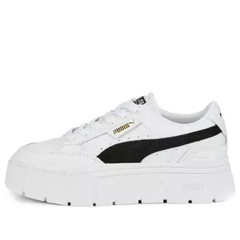 Кроссовки mayze stack 'white black' Puma, белый