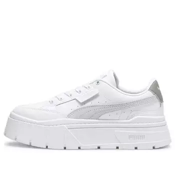 Кроссовки mayze stack 'white stormy slate' Puma, белый