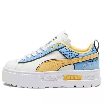 Кроссовки mayze x smurf 'white flaxen' Puma, белый