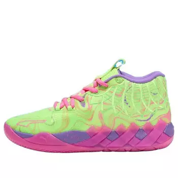 Кроссовки mb.01 'inverse toxic' Puma, фиолетовый