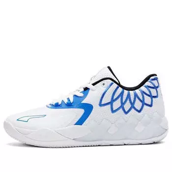 Кроссовки mb.01 low lamelo ball 'team colors - white bluemazing' Puma, белый