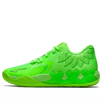 Кроссовки mb.01 low lamelo ball 'volt' Puma, зеленый