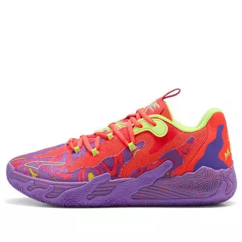 Кроссовки mb.03 lo 'lava' Puma, фиолетовый