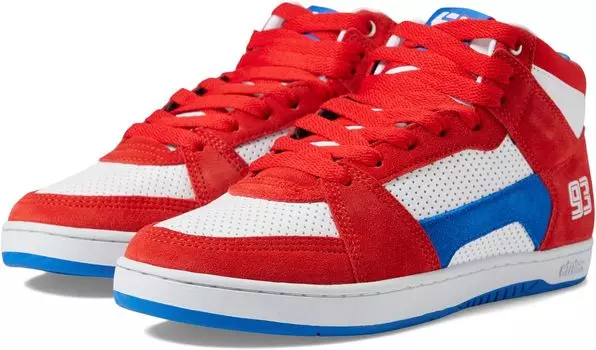Кроссовки MC Rap High 1 etnies, цвет Red/White/Blue