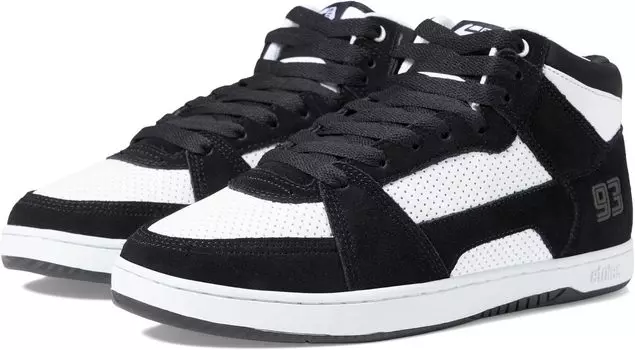 Кроссовки MC Rap High 1 etnies, цвет Black/White/White
