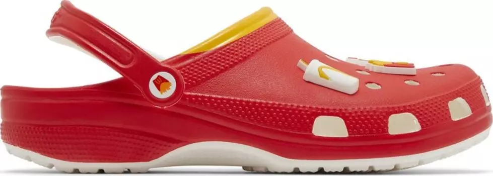 Кроссовки McDonald's x Classic Clog 'Ronald McDonald', красный