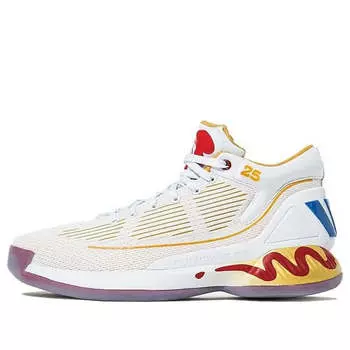 Кроссовки mcdonald's x d rose 10 'rose sauce' Adidas, белый