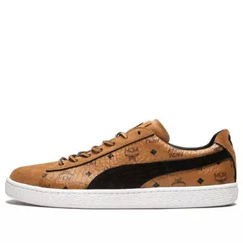 Кроссовки mcm x suede 'buckthorn brown' Puma, черный
