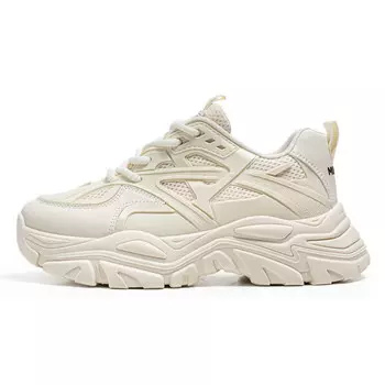 Кроссовки MED Dictionary Chunky Sneakers Unisex Low-top, бежевый