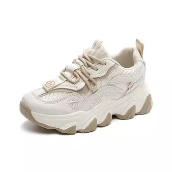 Кроссовки MED Dictionary Chunky Sneakers Women's Low-top Khaki, цвет Off White