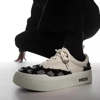 Кроссовки MED Dictionary Skateboarding Shoes Unisex Low-top, зеленый