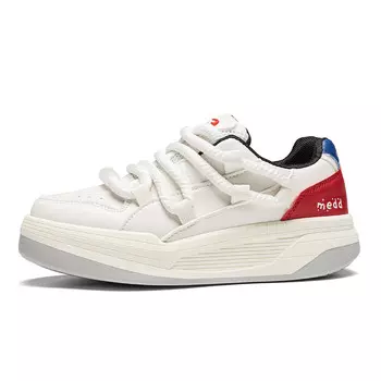 Кроссовки MED Dictionary Skateboarding Shoes Women's Low-top, бежевый/черный