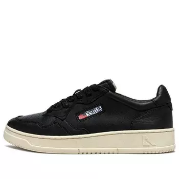 Кроссовки medalist goat leather low 'black' Autry, черный
