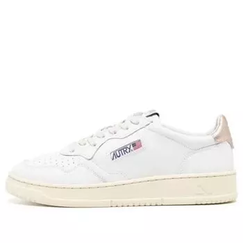 Кроссовки medalist leather low 'white gold' Autry, белый