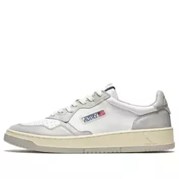Кроссовки medalist low leather 'grey white' Autry, белый