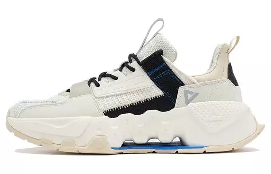 Кроссовки Meet Mountains 2 Lifestyle для мужчин с низким верхом из парусины белого/черного/синего цвета Peak