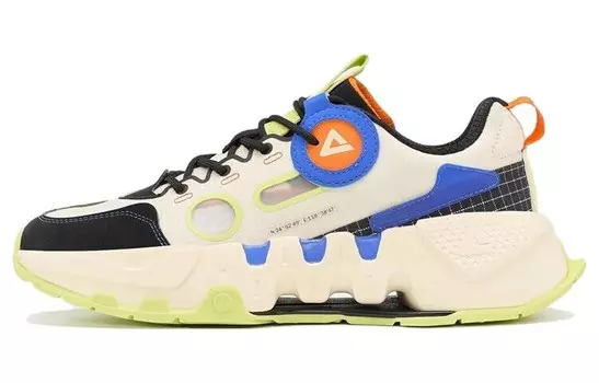 Кроссовки Meet Mountains 2 Lifestyle для мужчин с низким верхом, светло-коричневые/черные/синие Peak