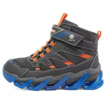 Кроссовки mega-surge sneaker 'grey orange blue' Skechers, серый