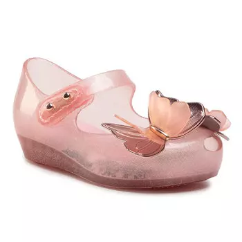 Кроссовки Melissa Mini Melissa Ultragirl Fly III 32849 Glitter Pink/Pink 52854, розовый