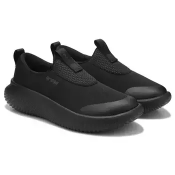 Кроссовки Mellow Ease с застежкой-молнией Crocs, черный