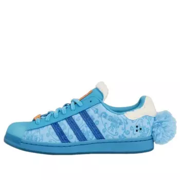 Кроссовки Melting sadness x Adidas originals Superstar 'CNY 2023 Blue', Синий