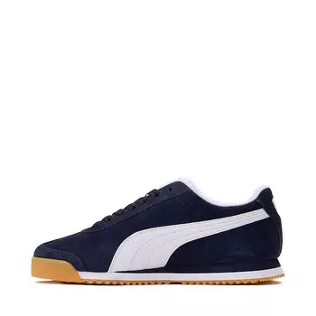 Кроссовки Mens PUMA Roma Athletic Shoe, цвет New Navy/White