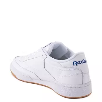 Кроссовки Mens Reebok Club C 85 Athletic Shoe, белый/королевский синий/камедь