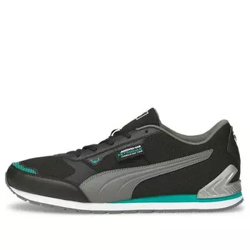 Кроссовки mercedes f1 'black gray white' Puma, черный