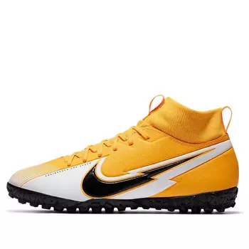 Кроссовки mercurial superfly 7 академия tf Nike, желтый