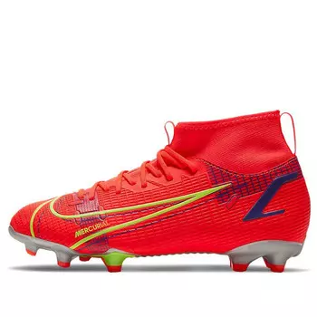 Кроссовки mercurial superfly 8 academy mg Nike, красный