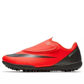Кроссовки mercurial vapor 12 club cr7 tf 'red black' Nike, красный