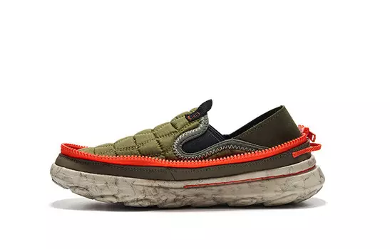 Кроссовки MERRELL Hut Moc 2 Packable 'Avocado Tangerine', хаки