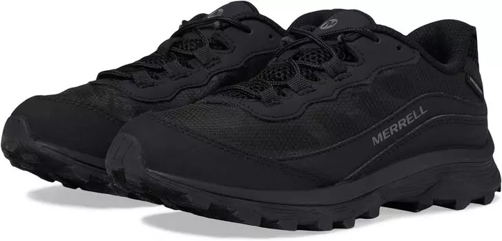 Кроссовки Merrell Moab Speed Low Waterproof, цвет Triple Black