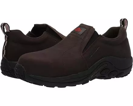 Кроссовки Merrell Work Jungle Moc Leather Composite Toe, цвет Espresso