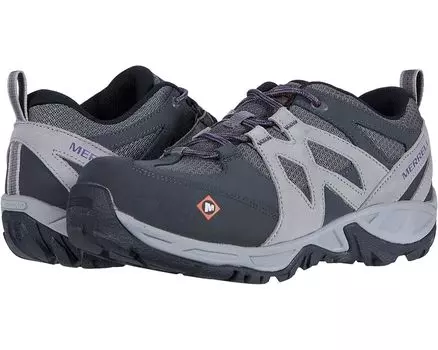 Кроссовки Merrell Work Siren Alloy Toe, цвет Charcoal/Paloma