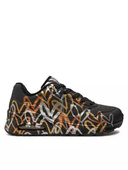 Кроссовки Metallic Love Skechers, черный