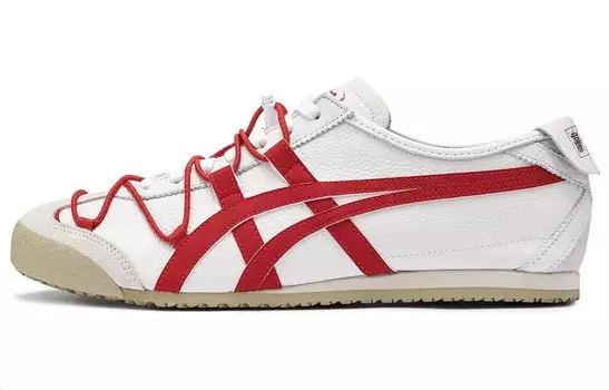 Кроссовки Mexico 66 "Белые/Классические красные" Onitsuka Tiger