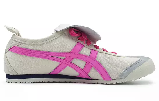 Кроссовки MEXICO 66 Lifestyle Shoes Unisex Low-Top бежевый/розовый Onitsuka Tiger