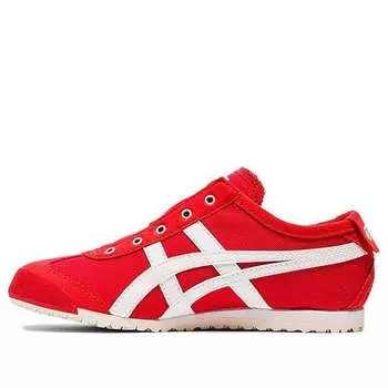 Кроссовки mexico 66 slip on Onitsuka Tiger, красный