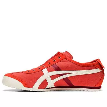 Кроссовки mexico 66 slip on Onitsuka Tiger, красный